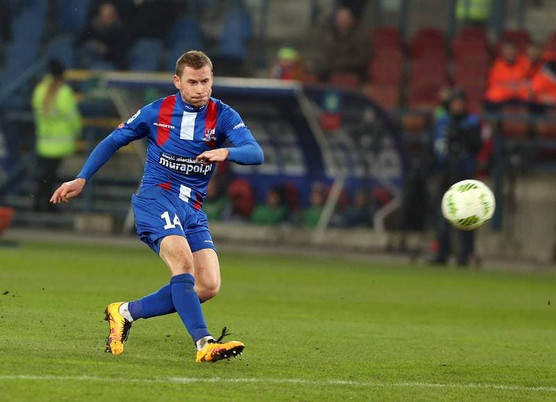 Football. PKO BP Ekstraklasa. Wisla Krakow - Podbeskidzie Bielsko Biala. 27.02.2016