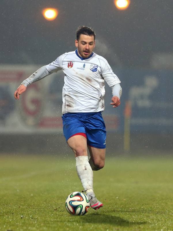 Football. I Liga. MKS Kluczbork - GKS Katowice. 12.03.2016