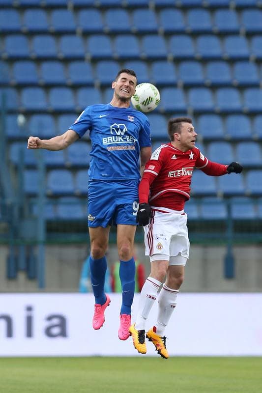 Football. Ekstraklasa. Wisla Krakow - Termalica Bruk-Bet Nieciecza. 25.04.2016