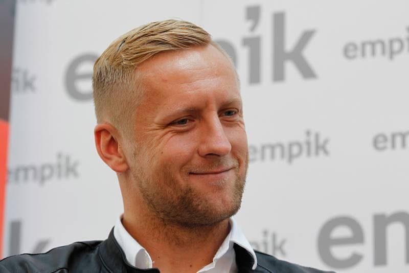 Football. Kamil Glik. Press Conference. 04.06.2016