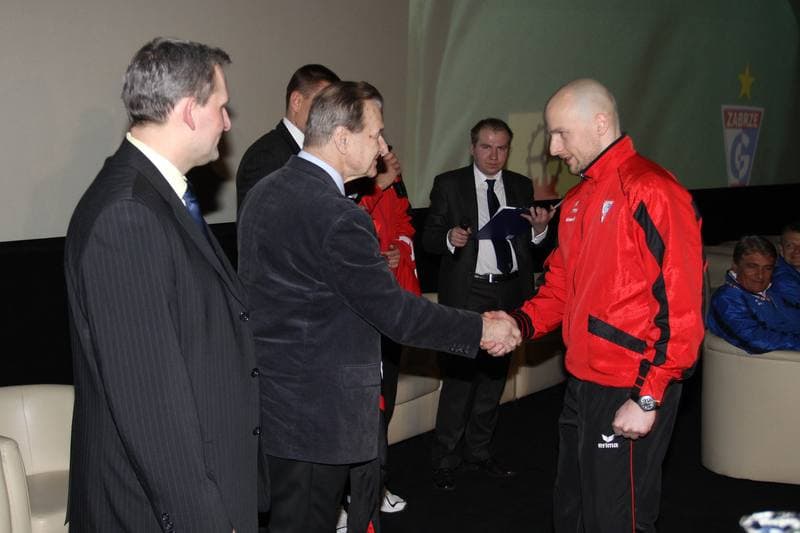 Football. Gornik Zabrze. Presentation. 22.02.2011
