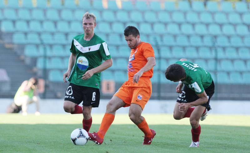Football. I liga. GKS Tychy - Termalica Bruk-Bet Nieciecza. 19.08.2012
