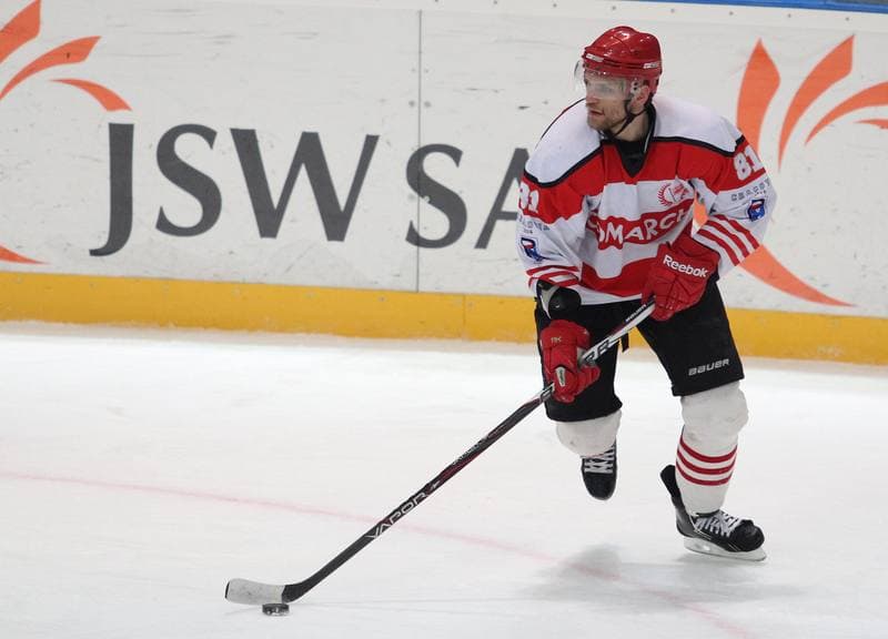 Ice Hockey. Polska Liga Hokejowa. JKH GKS Jastrzebie - Comarch Cracovia Krakow. 25.03.2013