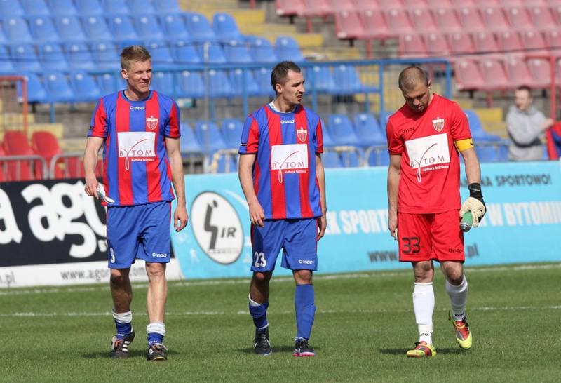 Football. I liga. Polonia Bytom - Okocimski Brzesko. 21.04.2013
