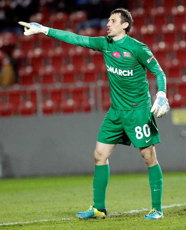 Football. T-Mobile Ekstraklasa. Cracovia Krakow - Lech Poznan. 25.11.2013