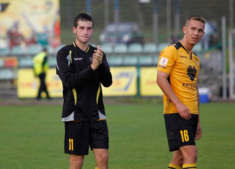 Football. I Liga. Bytovia Bytow - GKS Katowice. 13.09.2014
