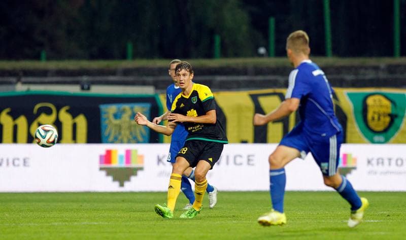 Football. I Liga. GKS Katowice - Miedz Legnica. 29.11.2014