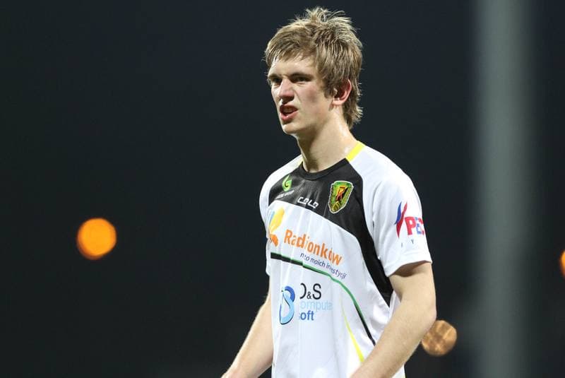 Football. I liga. GKS Katowice - Ruch Radzionkow. 17.03.2012