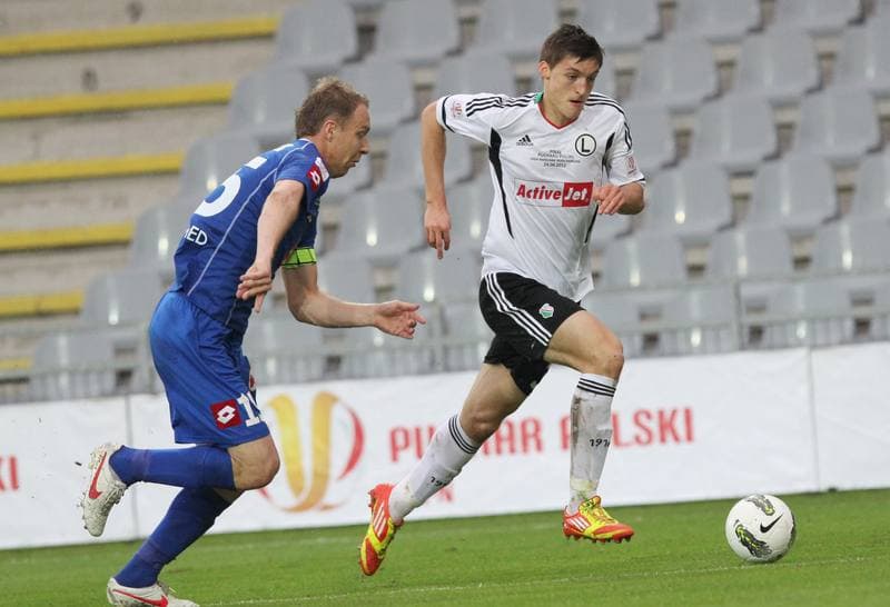 Football. Puchar Polski. Legia Warsaw - Ruch Chorzow. 24.04.2012