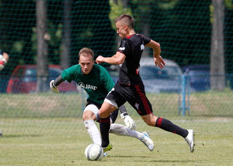 Football. Friendly Match. Gornik II Zabrze - Rozwoj Katowice. 23.07.2014