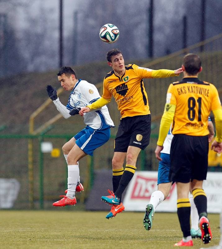 Football. I Liga. GKS Katowice - Flota Swinoujscie. 23.11.2013