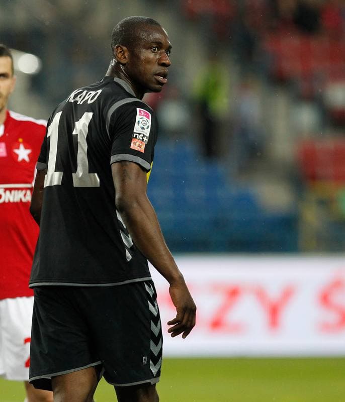 Football. T-Mobile Ekstraklasa. Wisla Krakow - Korona Kielce. 26.04.2015