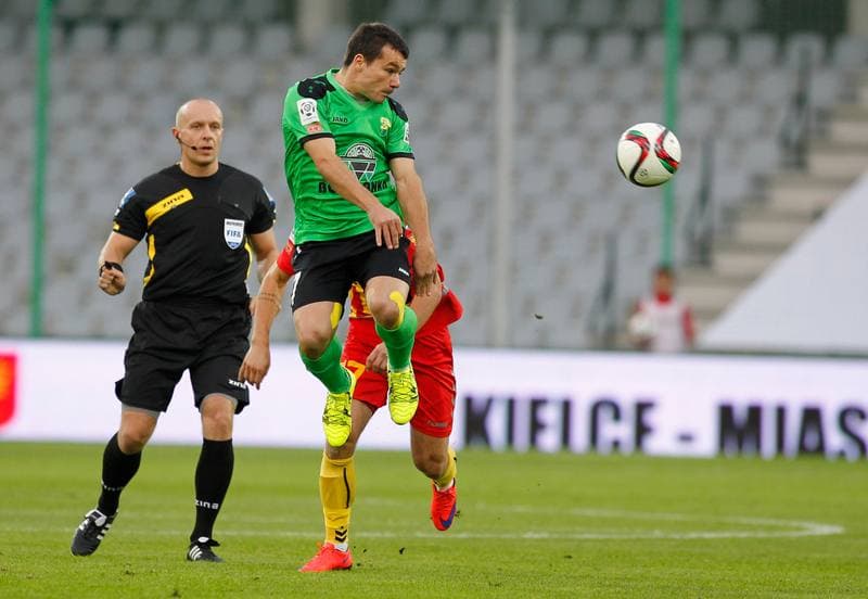 Football. PKO BP Ekstraklasa. Korona Kielce - Gornik Leczna. 21.09.2015