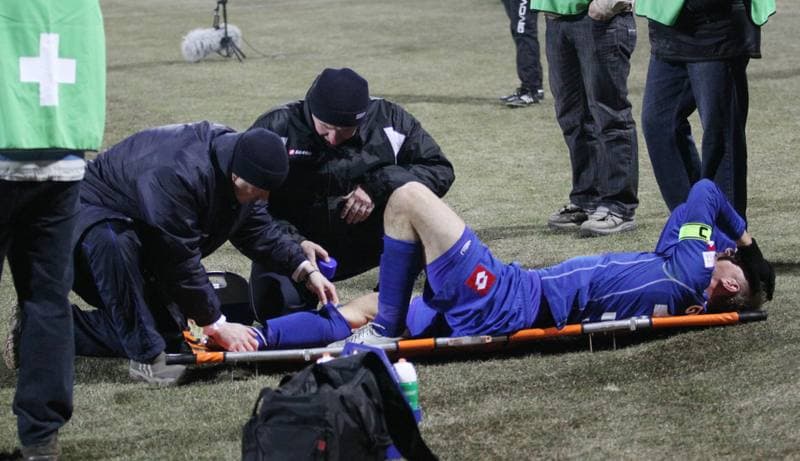 Football. Puchar Polski. Ruch Chorzow - Legia Warsaw. 01.03.2011