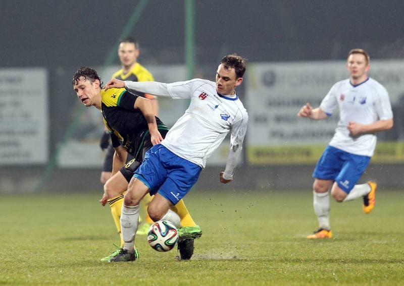 Football. I Liga. MKS Kluczbork - GKS Katowice. 12.03.2016
