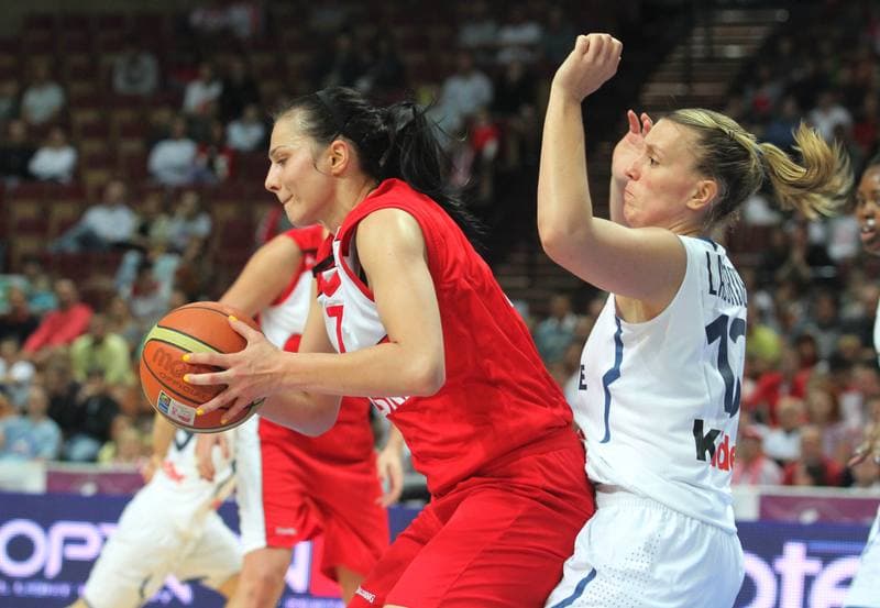 Basketball. Eurobasket Women 2011. France - Poland. 26.06.2011