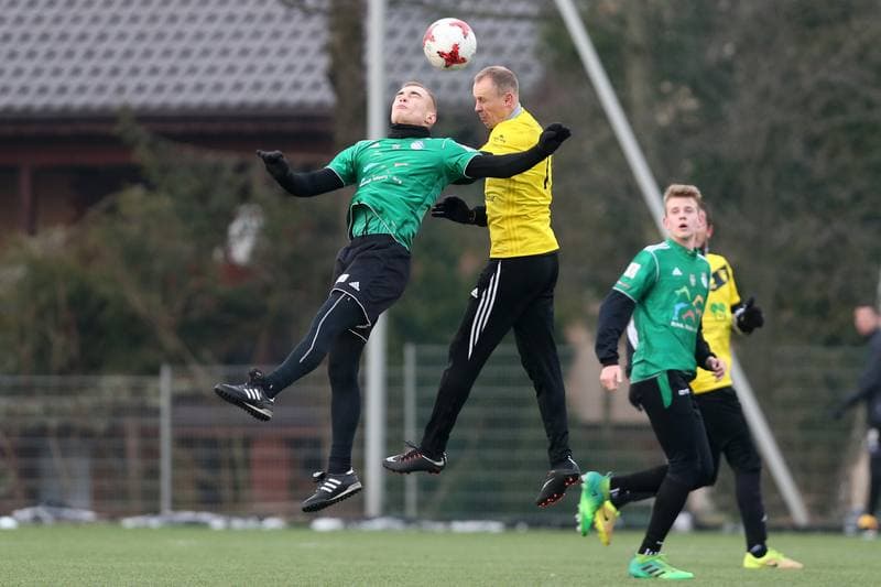 Football. Sparing. ROW 1964 Rybnik - GKS Katowice. 20.01.2018