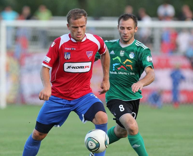 Football. II liga. Rakow Czestochowa - Energetyk ROW Rybnik. 25.08.2012