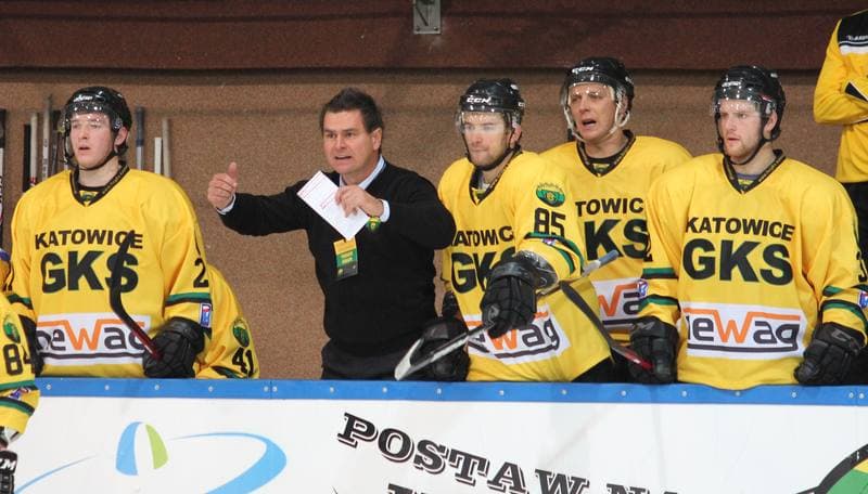 Ice Hockey. Polska Liga Hokeja na Lodzie. HC GKS Katowice - Ciarko PBS Bank KH Sanok. 07.09.2012