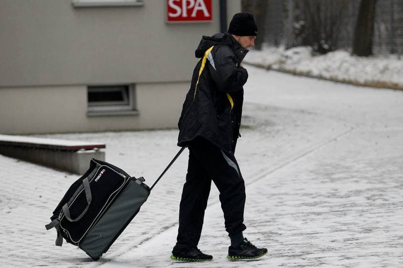 Football. Sparing. GKS Katowice - Gornik Leczna. 25.01.2014