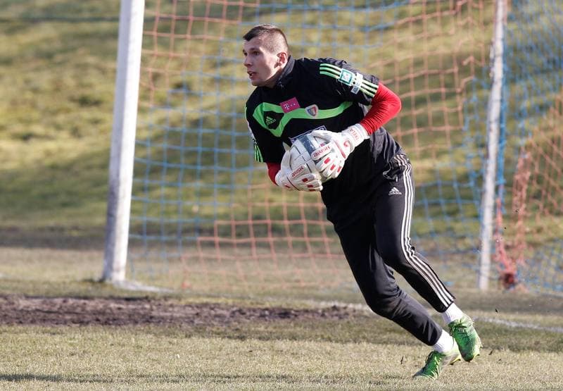 Football. Piast Gliwice. LZS Piotrowka. 10.02.2014