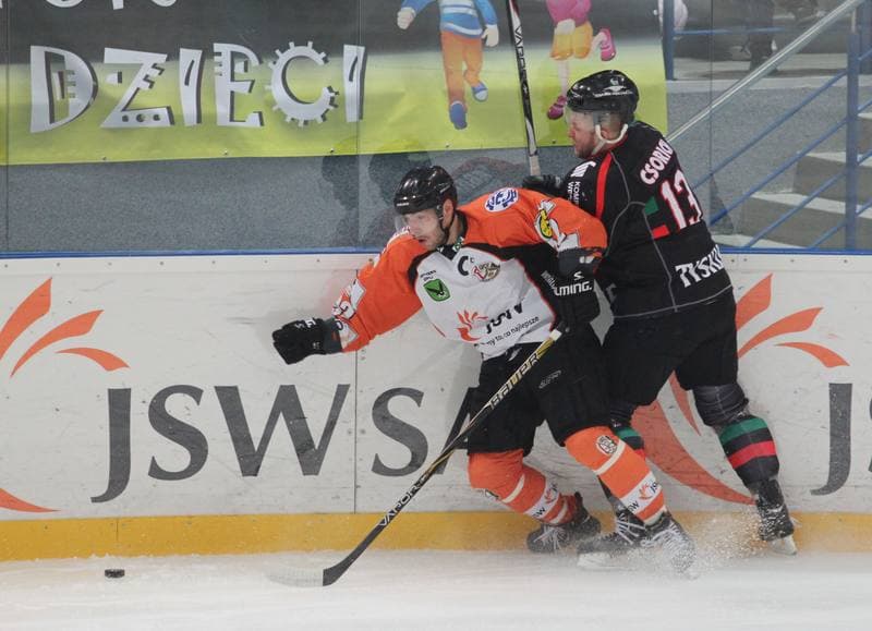 Ice Hockey. Polska Liga Hokejowa. JKH GKS Jastrzebie - GKS Tychy. 09.03.2013