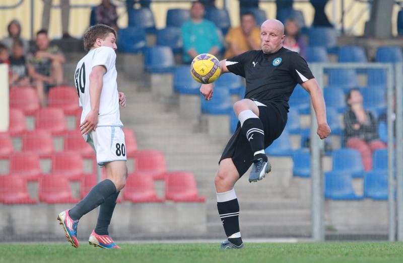 Football. Polish Cup. Naprzod Lipiny - Reprezentacja Slaskich Oldboyow. 22.08.2013