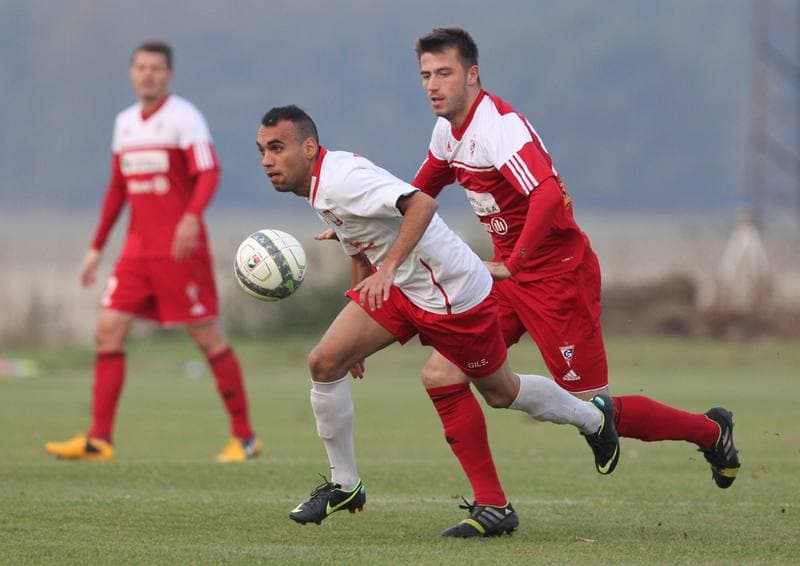 Football. Friendly Match. LZS Piotrowka - Gornik Zabrze. 10.10.2013