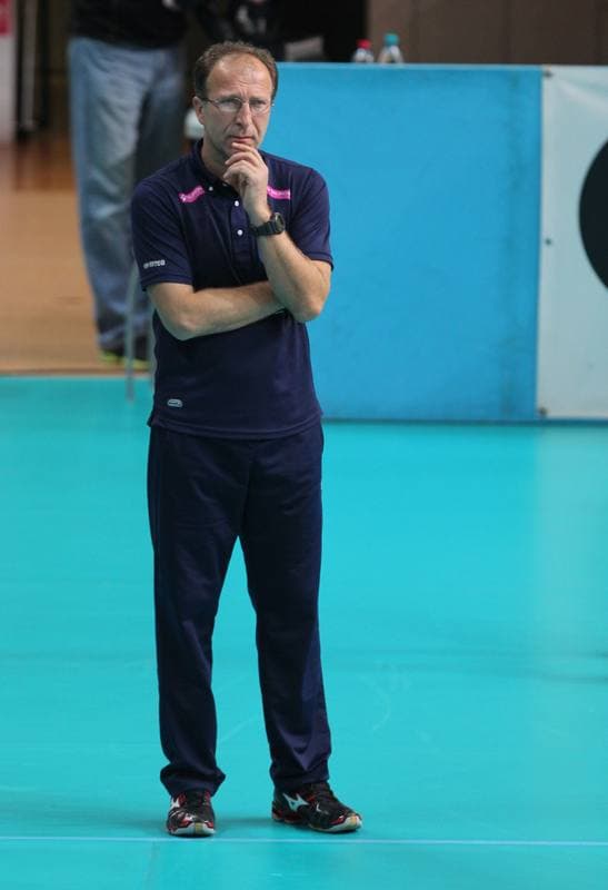 Volleyball. Women's Champions League. MKS Dabrowa Gornicza - Stiinta Bacau. 23.10.2013