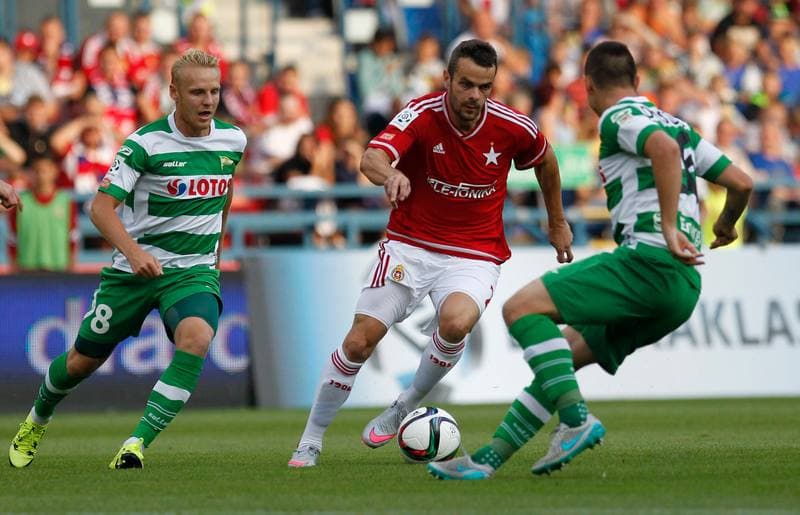 Football. T-Mobile Ekstraklasa. Wisla Krakow - Lechia Gdansk. 24.09.2013