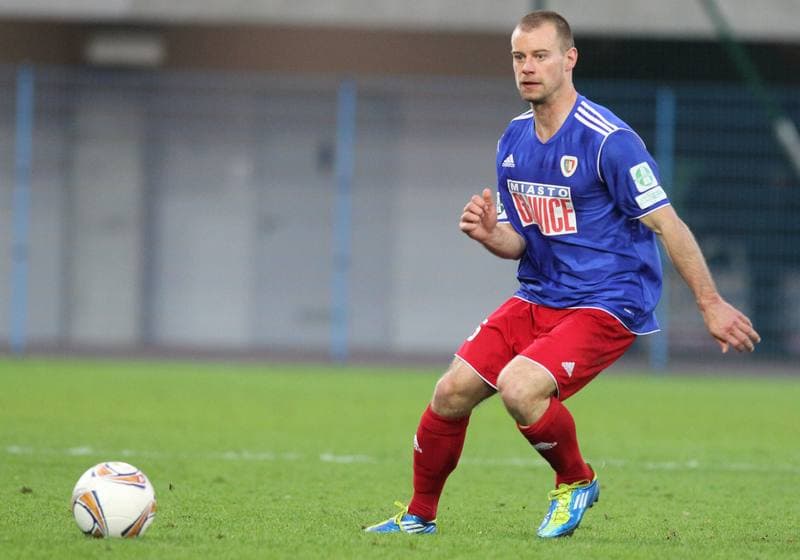 Football. I liga. Piast Gliwice - Olimpia Grudziadz. 22.04.2012