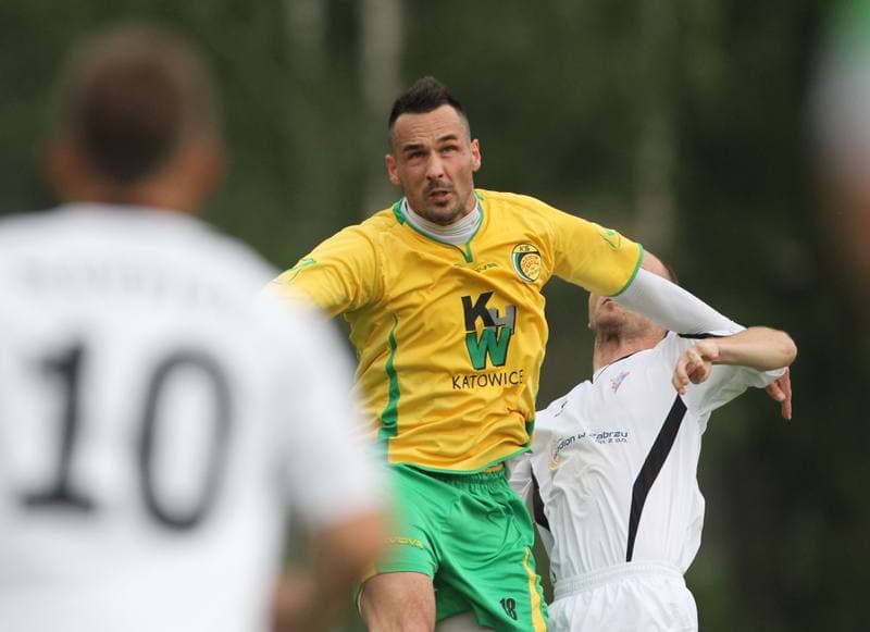 Football. Sparing. Gornik Wesola - Gornik Zabrze. 22.06.2012