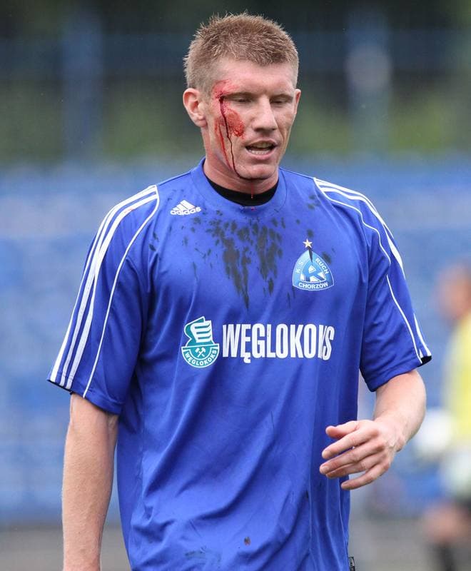 Football. Sparing. Ruch Chorzow - Flota Swinoujscie. 13.07.2012