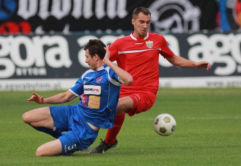 Football. II Liga. Polonia Bytom - Rakow Czestochowa. 31.08.2013