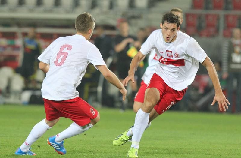 Football. European Youth Championship Qualifiers. Poland U21 - Sweden U21. 12.10.2015