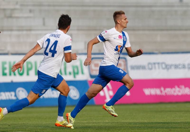 Football. T-Mobile Ekstraklasa. Gornik Zabrze - Lech Poznan. 21.07.2014
