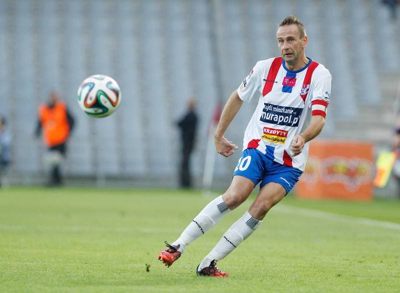 Football. T-Mobile Ekstraklasa. Korona Kielce - Podbeskidzie Bielsko Biala. 15.09.2014