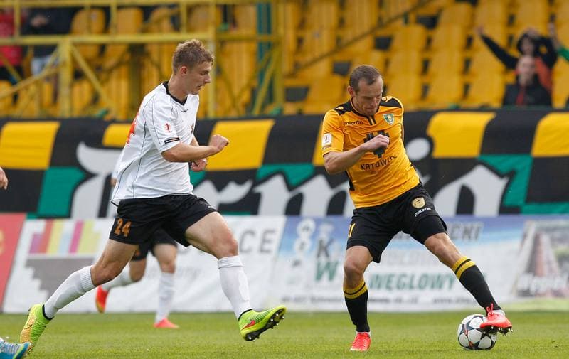 Football. Polish Cup. GKS Katowice - Chrobry Glogow. 13.08.2014
