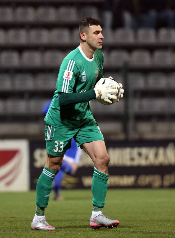 Football. I Liga. Miedz Legnica - GKS Katowice. 25.03.2016