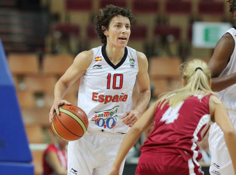 Basketball. Eurobasket Women 2011. Spain - Latvia. 24.06.2011