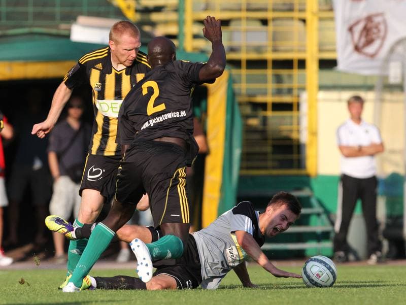 Football. Katowice Sparing. GKS Katowice - Korona Kielce. 28.07.2012