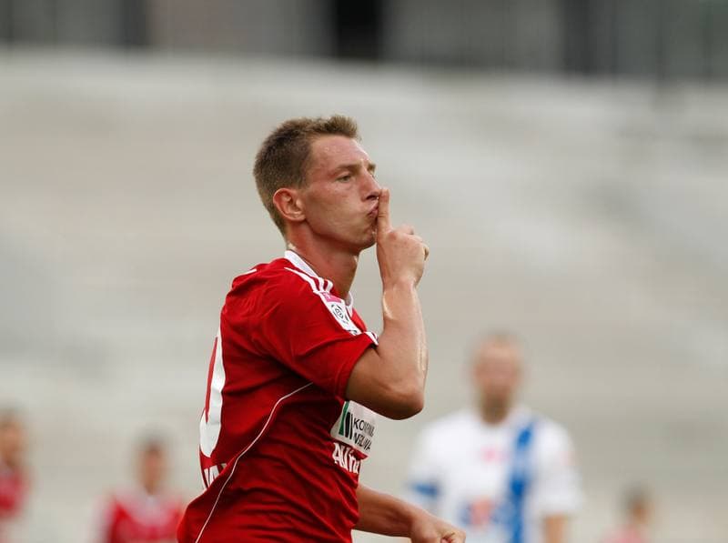 Football. T-Mobile Ekstraklasa. Gornik Zabrze - Lech Poznan. 21.07.2014