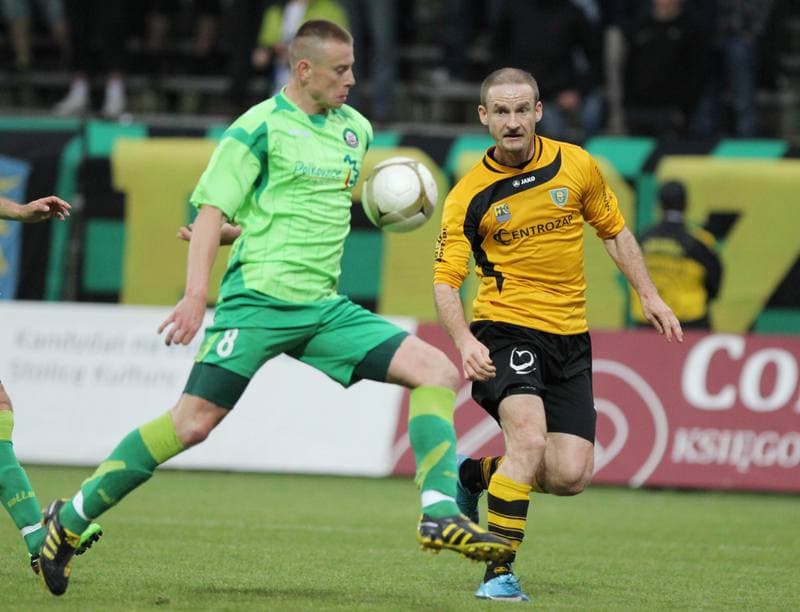 Football. I liga. GKS Katowice - Gornik Polkowice. 07.05.2011