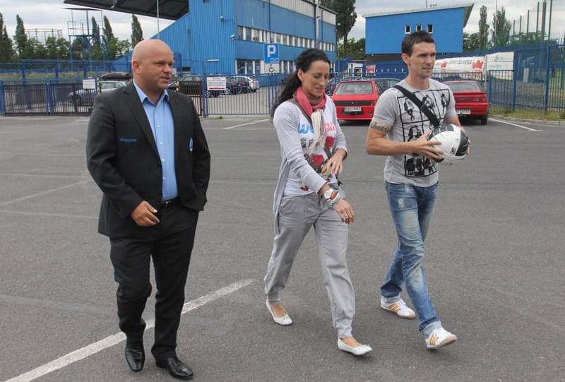 Football. Ruch Chorzow. Press Conference. 20.06.2011