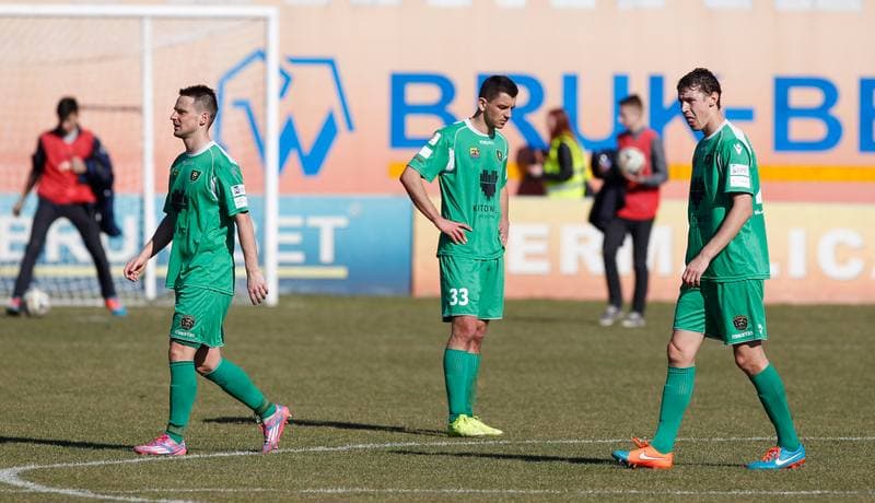 Football. I Liga. Termalica Bruk Bet Nieciecza - GKS Katowice. 08.03.2015