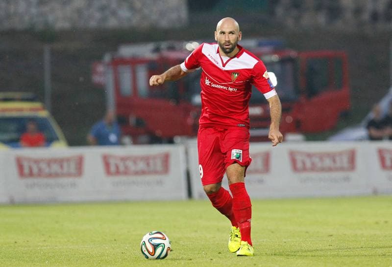 Football. Sparing. Zaglebie Sosnowiec - Gornik Zabrze. 18.01.2014