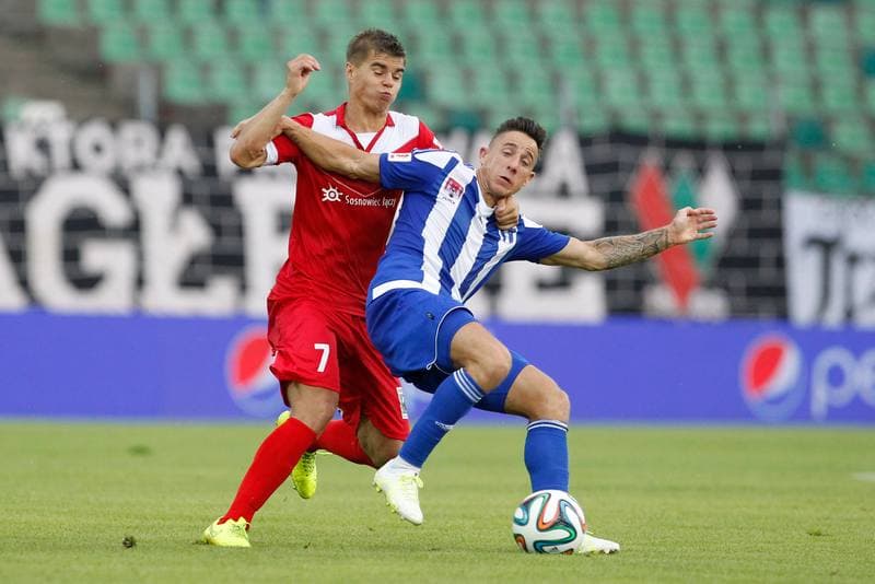 Football. I Liga. Zaglebie Sosnowiec - Wisla Plock. 02.08.2015