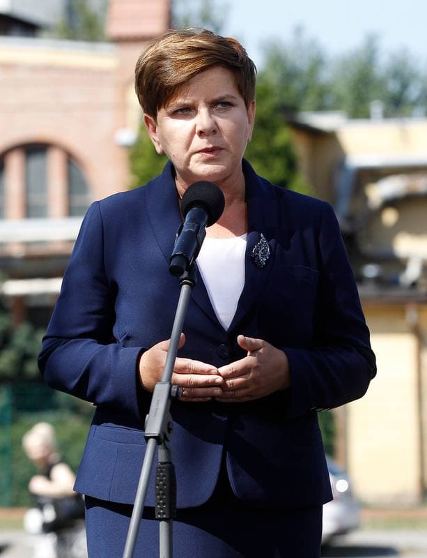 Beata Szydlo. Press Conference. 26.08.2015