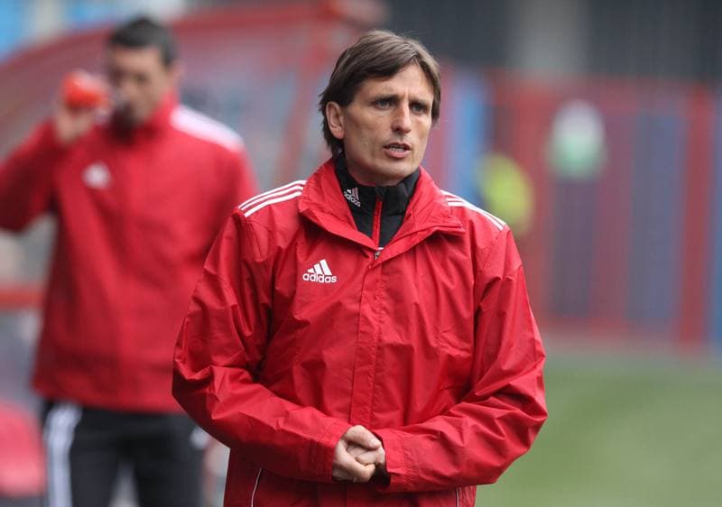 Football. Sparing. Piast Gliwice - Kolejarz Stroze. 10.03.2012