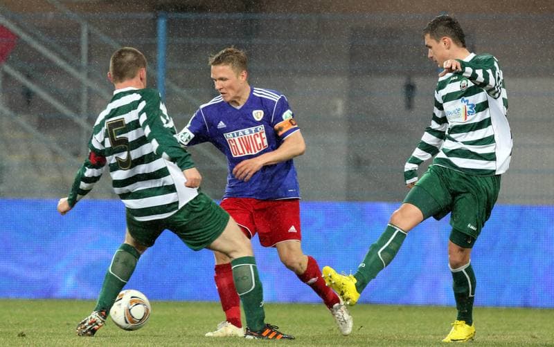 Football. I liga. Piast Gliwice - KS Polkowice. 30.03.2012